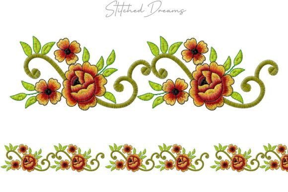 Floral Borders Embroidery Design Review