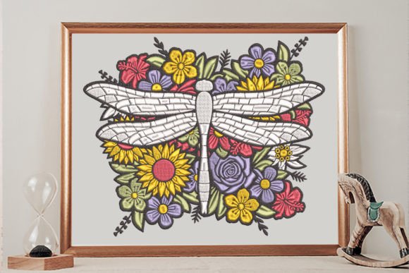 Floral Dragonfly Embroidery Review